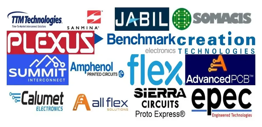 A PCB manufacturing factory in North America.