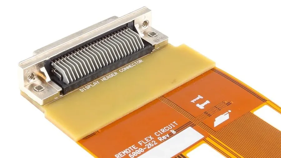 A collection of flexible PCB connectors.