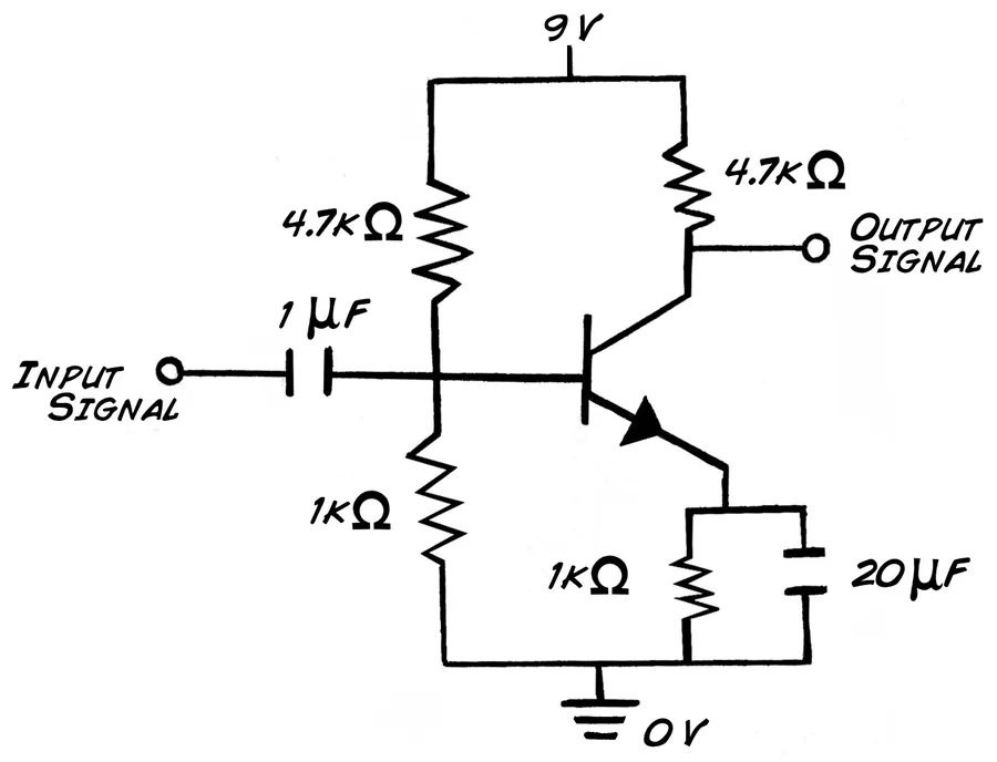 A circuit board with various transistors used in different applications.