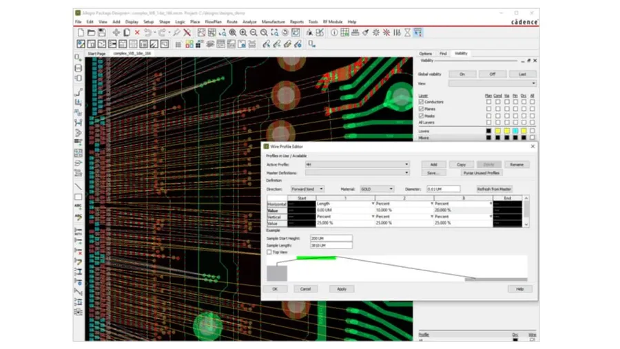 A screenshot showcasing the Allegro X Design Platform.