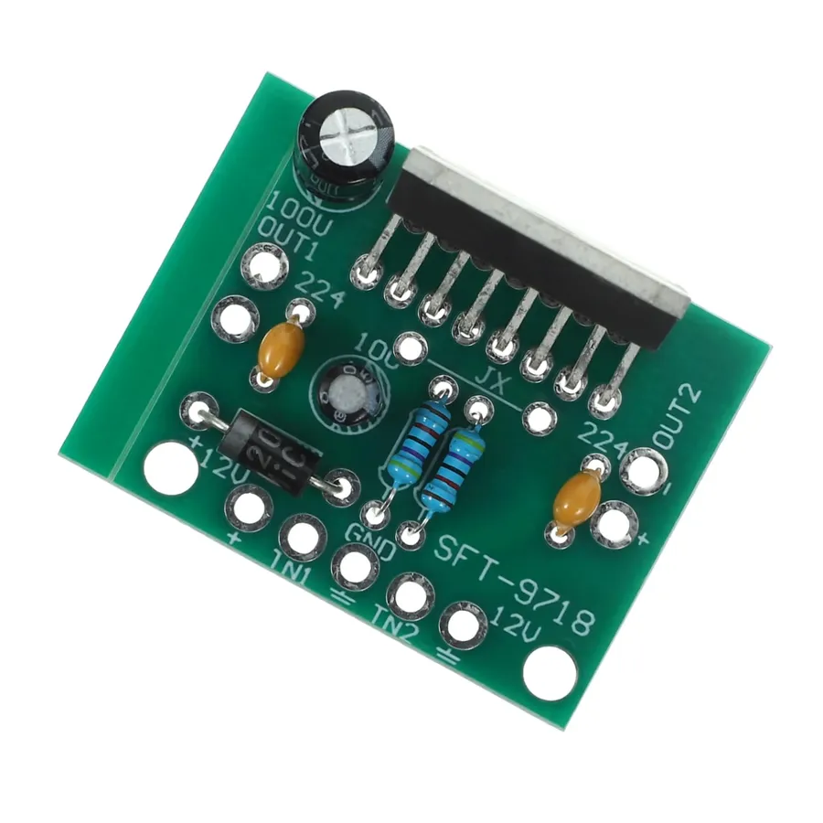 A high quality audio amplifier board for speakers.