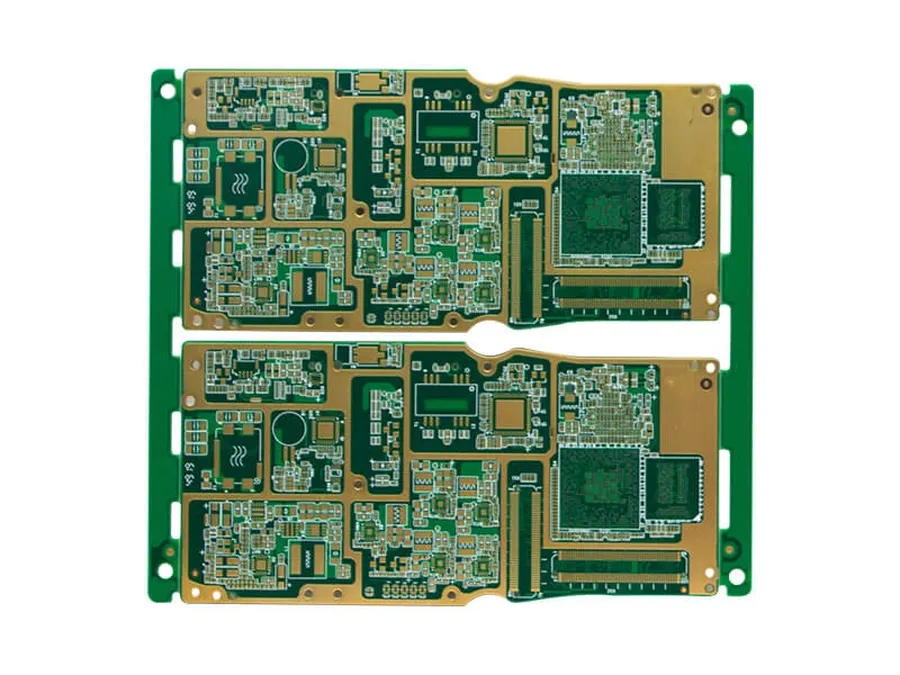A smartphone circuit board showcasing the use of capacitor converters in portable devices.