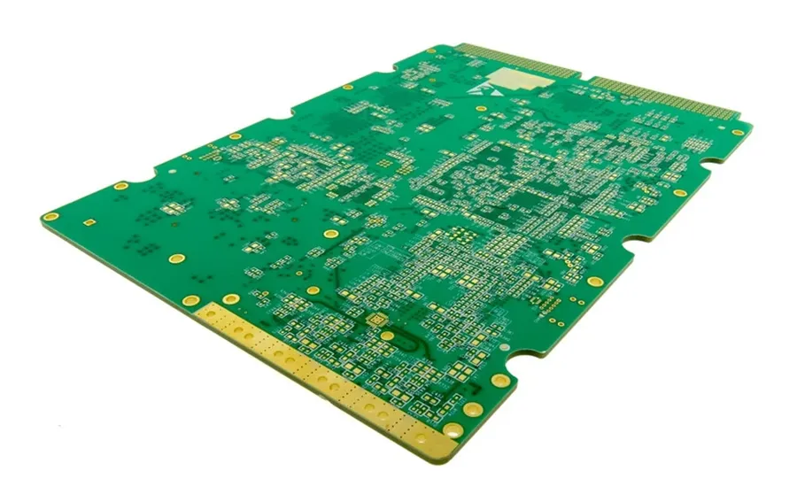 Samples of different materials used for RF PCB manufacturing.