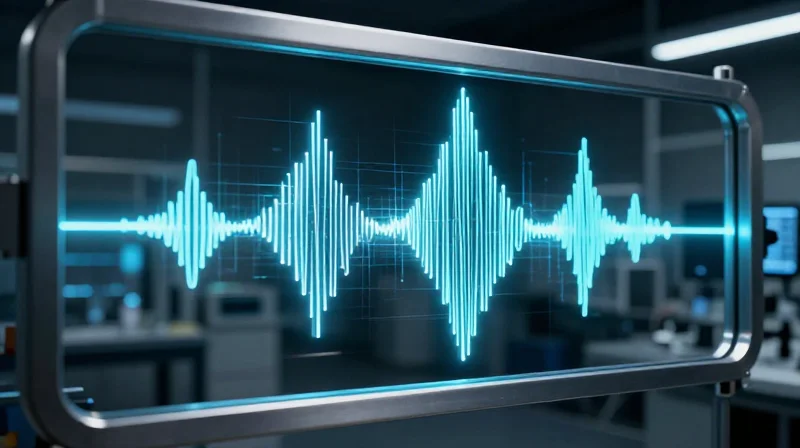 Conceptual visual representing signal testing and validation