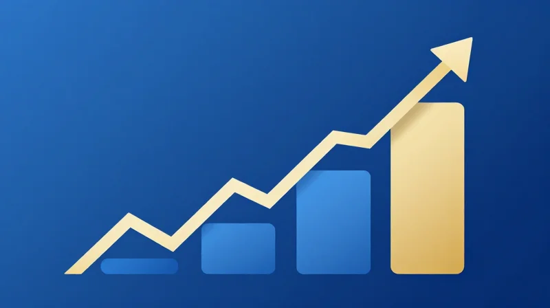 Conceptual illustration showing growth and reliability over time