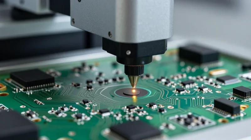 Advanced laser inspection of electronic circuit board