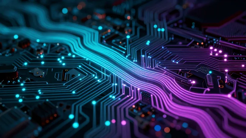 Visualization of high-current signal pathways on a circuit board