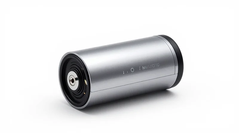 High quality product shot of an automotive tire pressure sensor module