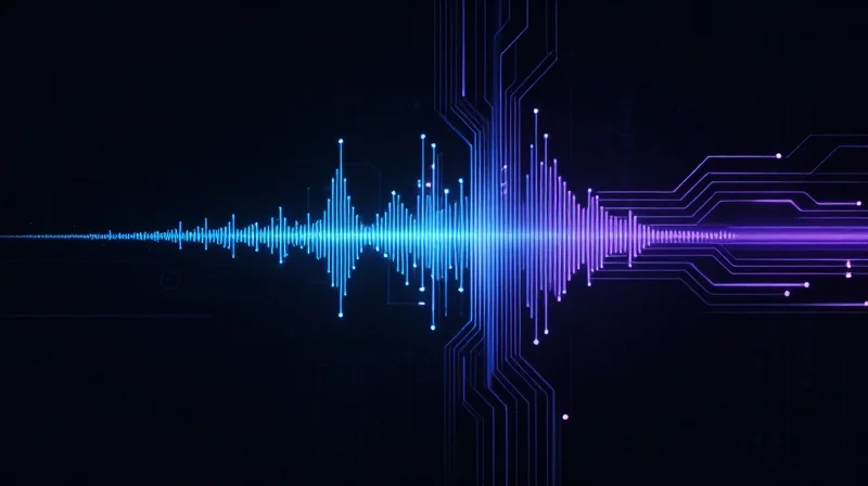 Conceptual visualization of signal pathways and electromagnetic interference mitigation in a dense circuit board design.