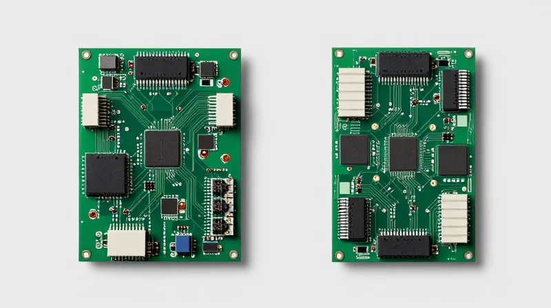 Comparison between old and new circuit board assembly methods