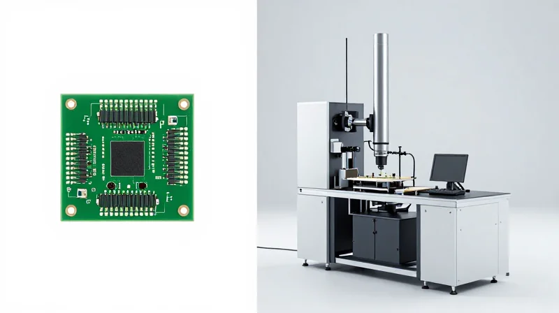 A visual comparison showing a singular prototype unit transitioning into a streamlined, large-scale production line.