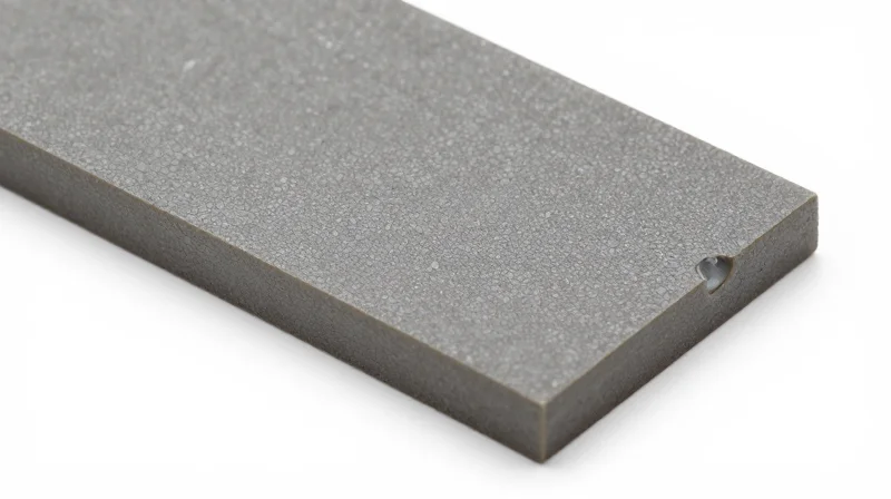 Cross-section of a high-performance substrate material.