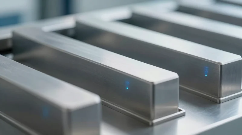 Abstract representation of high-quality standards and regulatory compliance in medical manufacturing.