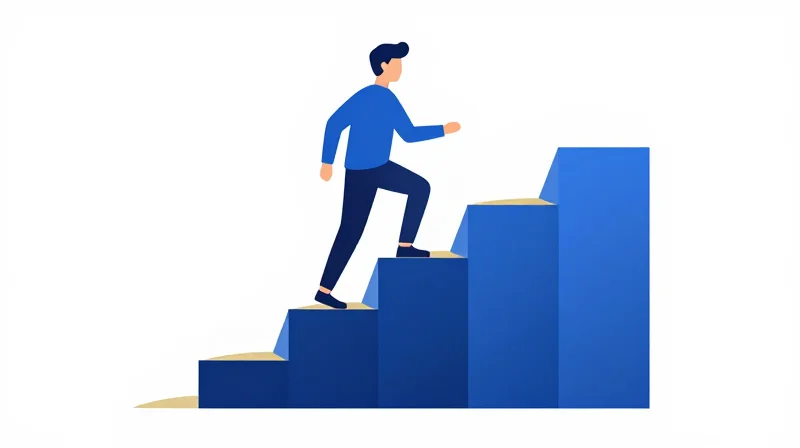 Conceptual illustration of business growth and streamlined productivity