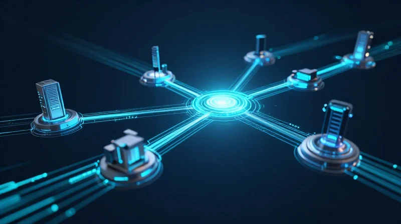 Digital representation of a modern PCBA supply chain ecosystem