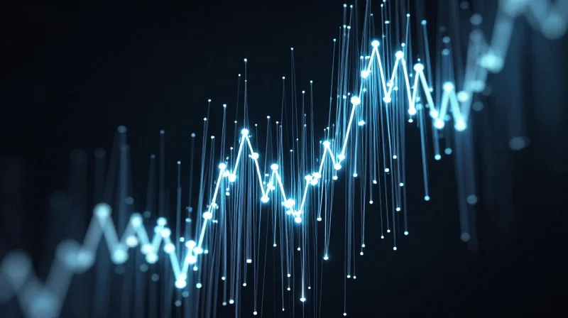 Abstract visualization of performance indicators and trends