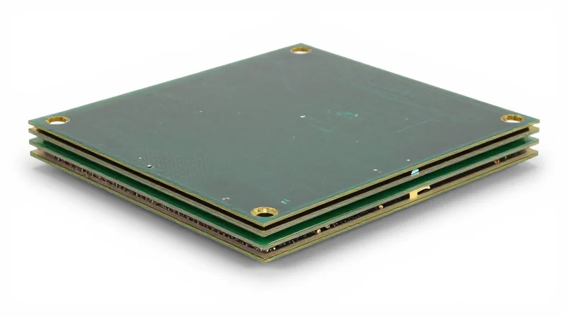 Advanced PCB material layers showing structural integrity