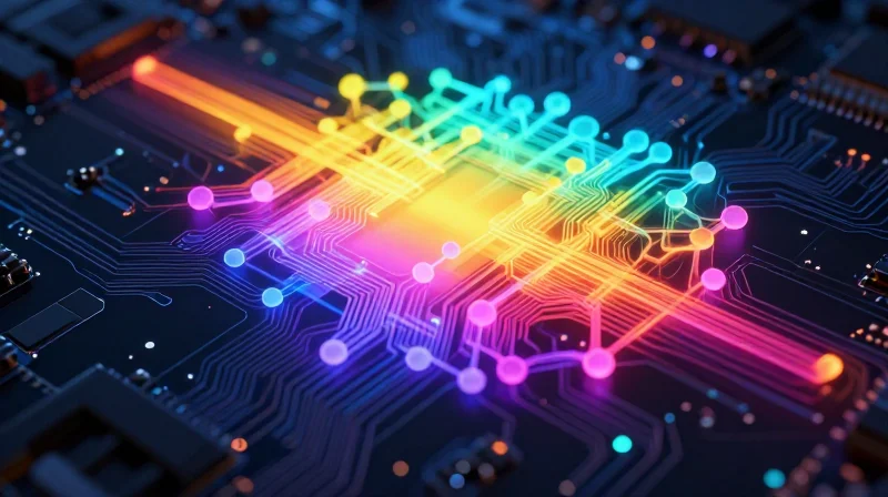 Heat dissipation visualization on a complex circuit board