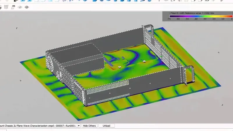 EMC testing of a PCB board