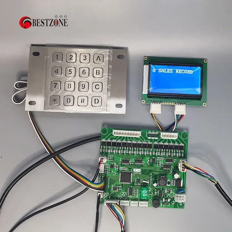 PCB inside a smart vending machine