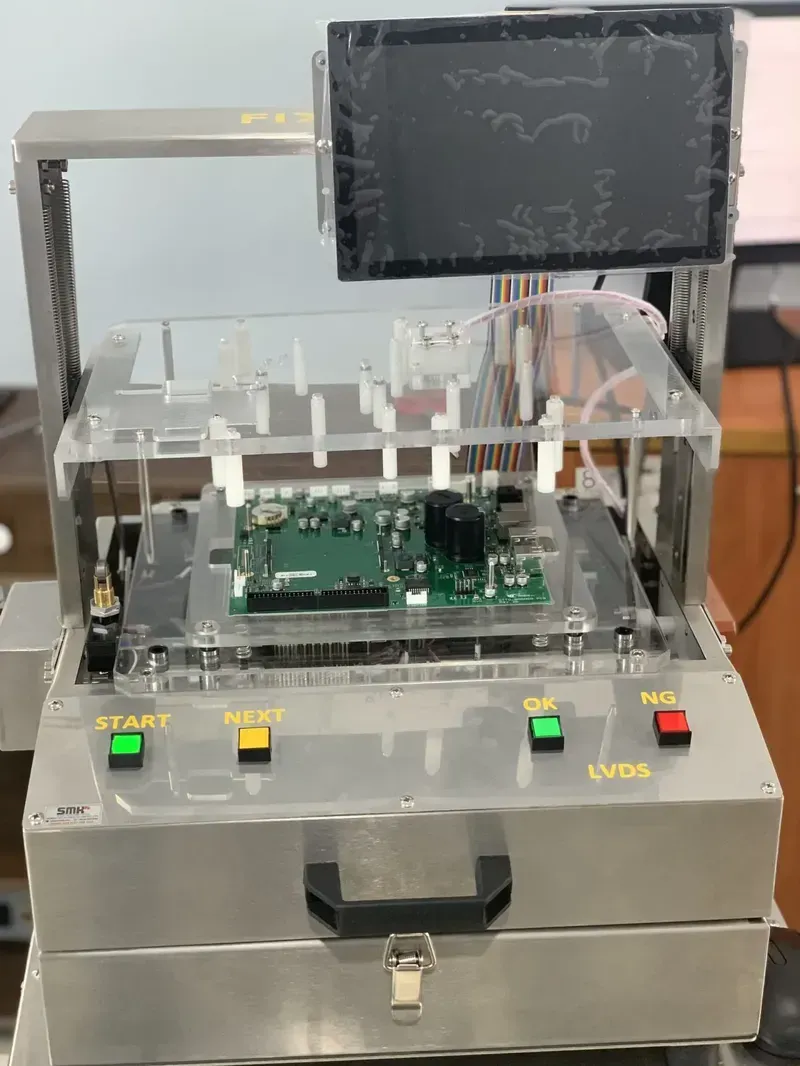 Testing equipment used for PCB circuit boards