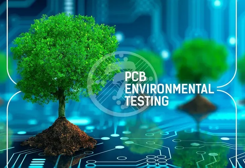 PCB during environmental testing.