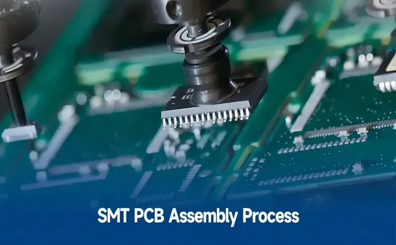 PCB assembly with SMT components