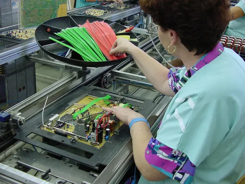 PCB manufacturing and assembly process